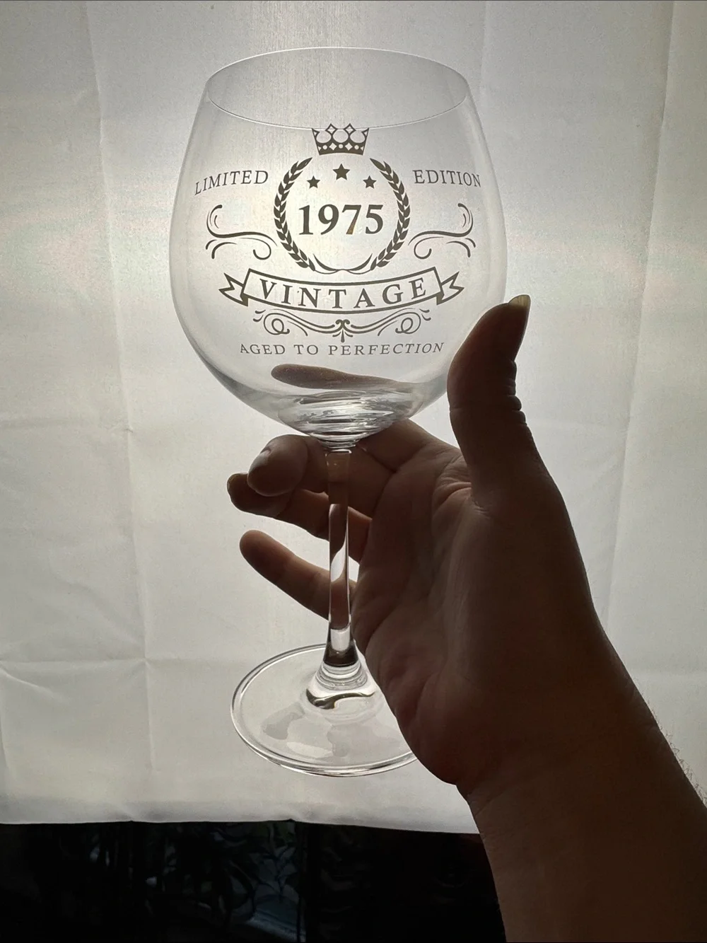 50th birthday gifts. Limited edition 1975 vintage age to perfection.